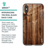 Timber Printed Glass Case for iPhone XS