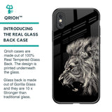 Brave Lion Glass Case for iPhone XS