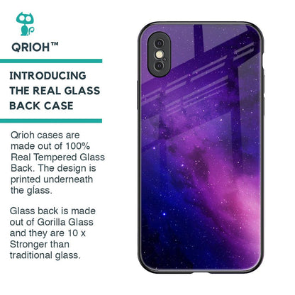Stars Life Glass Case For iPhone XS