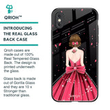 Fashion Princess Glass Case for iPhone XS