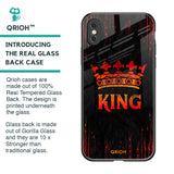 Royal King Glass Case for iPhone XS