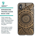 Luxury Mandala Glass Case for iPhone XS