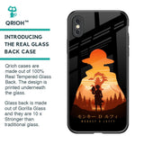 Luffy One Piece Glass Case for iPhone XS