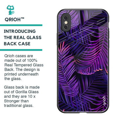 Plush Nature Glass Case for iPhone XS