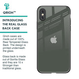 Charcoal Glass Case for iPhone XS