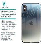 Tricolor Ombre Glass Case for iPhone XS