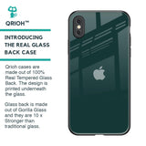 Olive Glass Case for iPhone XS