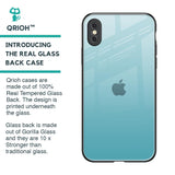Arctic Blue Glass Case For iPhone XS