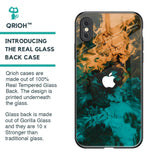 Watercolor Wave Glass Case for iPhone XS