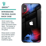 Fine Art Wave Glass Case for iPhone XS