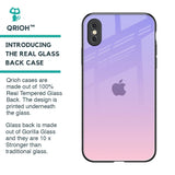 Lavender Gradient Glass Case for iPhone XS