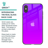 Purple Pink Glass Case for iPhone XS