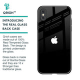 Jet Black Glass Case for iPhone XS