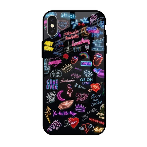 Accept The Mystery Apple iPhone XS Glass Cases & Covers Online