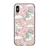 Balloon Unicorn iPhone XS Glass Cases & Covers Online