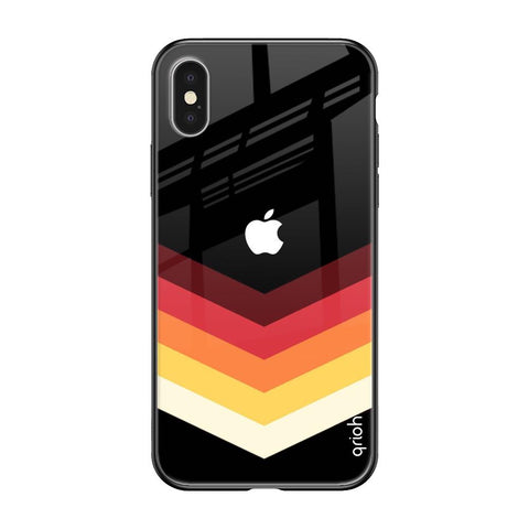 Abstract Arrow Pattern iPhone XS Glass Cases & Covers Online
