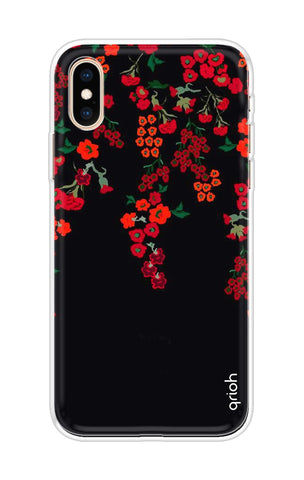 Floral Deco iPhone XS Back Cover