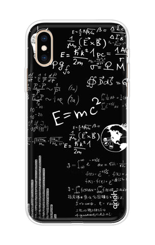 Equation Doodle iPhone XS Back Cover