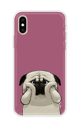 Chubby Dog iPhone XS Back Cover