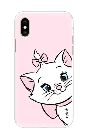 Cute Kitty iPhone XS Back Cover
