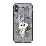 Cute Baby Bunny iPhone XS Max Glass Back Cover Online