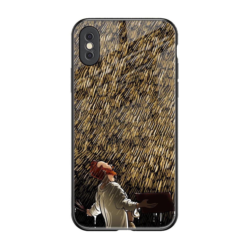Rain Festival iPhone XS Max Glass Back Cover Online