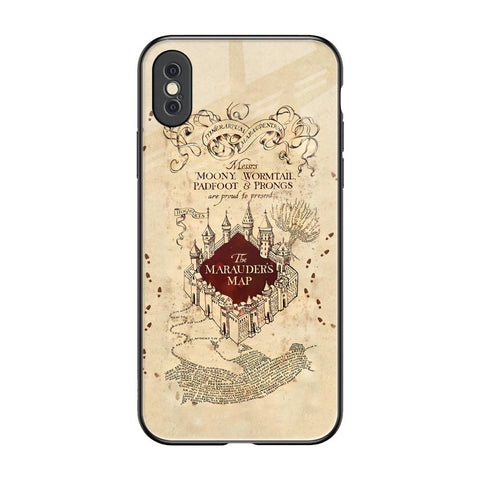 Magical Map iPhone XS Max Glass Back Cover Online