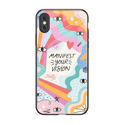 Vision Manifest iPhone XS Max Glass Back Cover Online