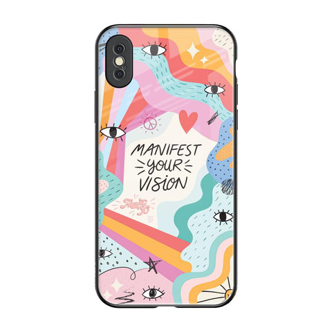 Vision Manifest iPhone XS Max Glass Back Cover Online