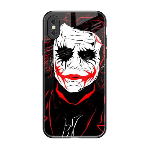 Life In Dark iPhone XS Max Glass Back Cover Online