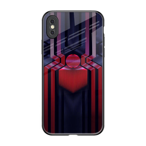 Super Art Logo iPhone XS Max Glass Back Cover Online