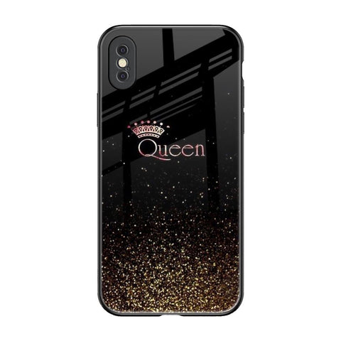 I Am The Queen iPhone XS Max Glass Back Cover Online