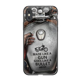 Royal Bike iPhone XS Max Glass Back Cover Online