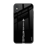 Follow Your Dreams iPhone XS Max Glass Back Cover Online