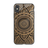 Luxury Mandala iPhone XS Max Glass Back Cover Online