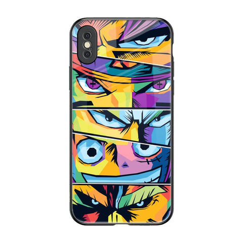 Anime Legends iPhone XS Max Glass Back Cover Online