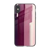Brush Stroke Art iPhone XS Max Glass Back Cover Online