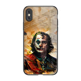 Psycho Villain iPhone XS Max Glass Back Cover Online