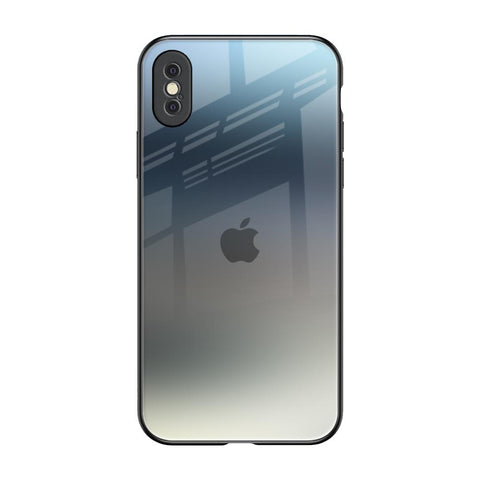 Tricolor Ombre iPhone XS Max Glass Back Cover Online