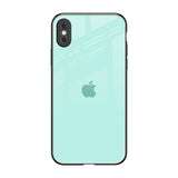 Teal iPhone XS Max Glass Back Cover Online
