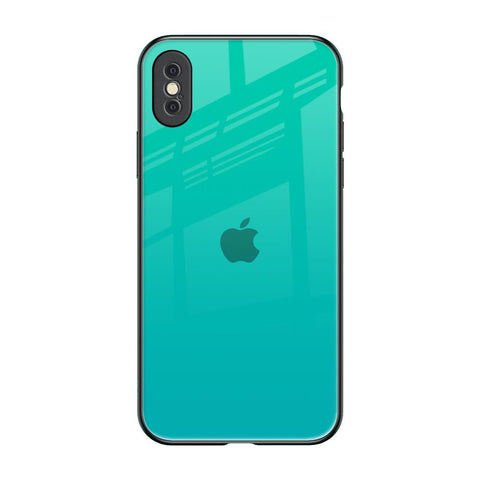 Cuba Blue iPhone XS Max Glass Back Cover Online