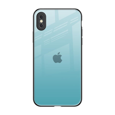 Arctic Blue iPhone XS Max Glass Back Cover Online
