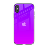 Purple Pink iPhone XS Max Glass Back Cover Online