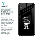 Peace Out Astro Glass Case for iPhone XS Max