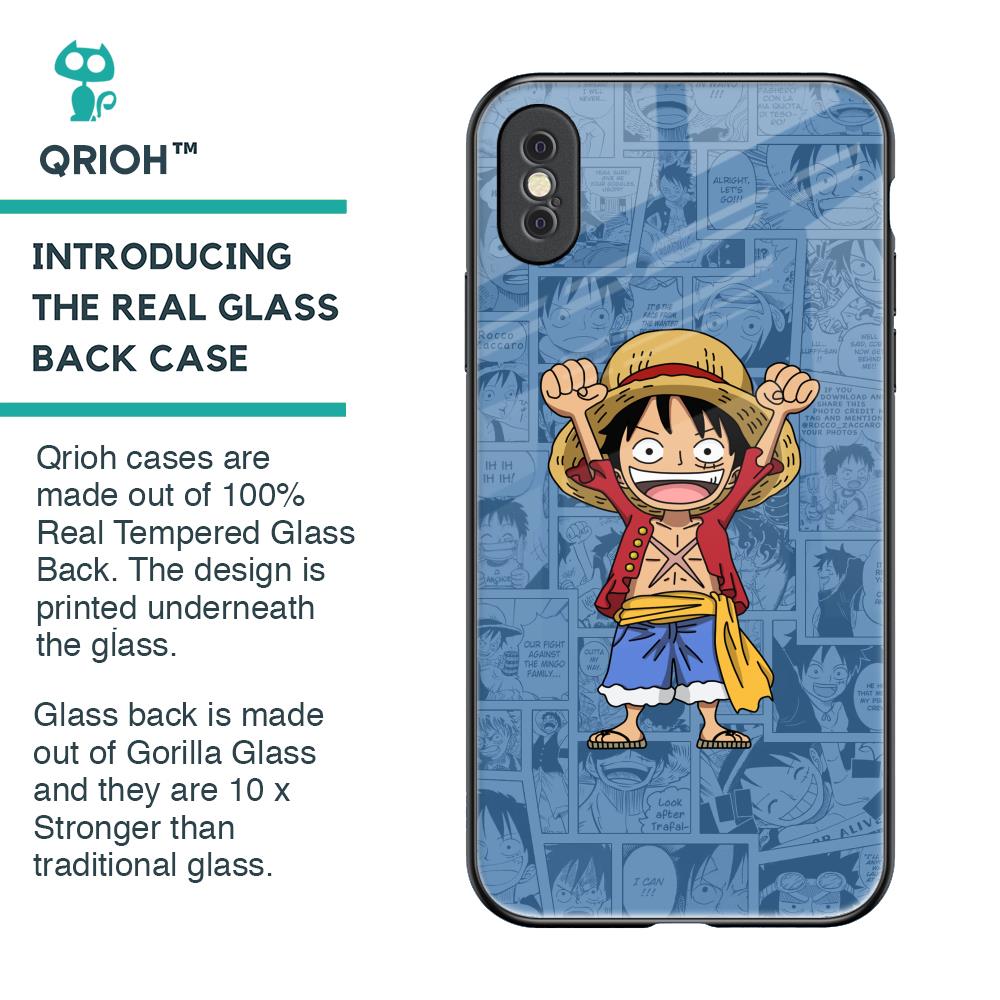 Chubby Anime Glass Case for iPhone XS Max