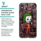Joker Cartoon Glass Case for iPhone XS Max