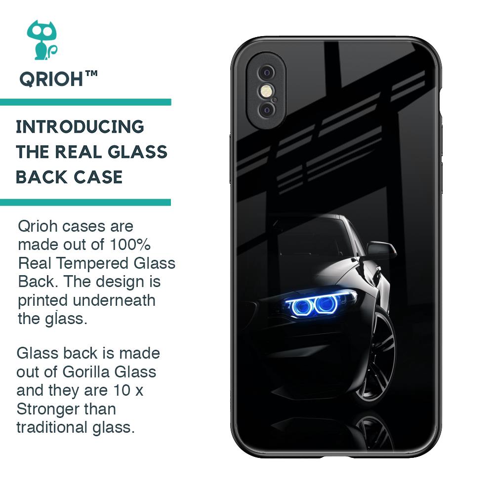 Car In Dark Glass Case for iPhone XS Max
