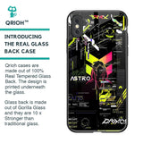 Astro Glitch Glass Case for iPhone XS Max