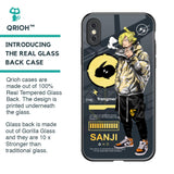 Cool Sanji Glass Case for iPhone XS Max