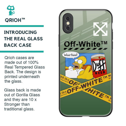 Duff Beer Glass Case for iPhone XS Max